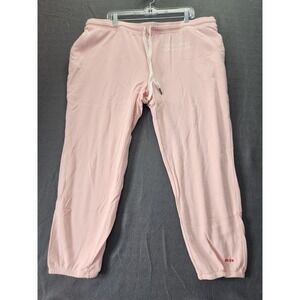 NWT Peace Love World Petite French Terry Jogger Rose Quartz Sz 1XP A473644 NWT‎
